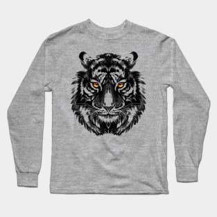 Tiger | Tiger Drawing | Beautiful Tiger Long Sleeve T-Shirt